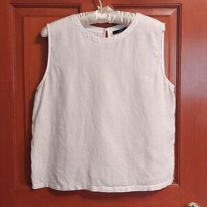 Quince 100% linen tank top